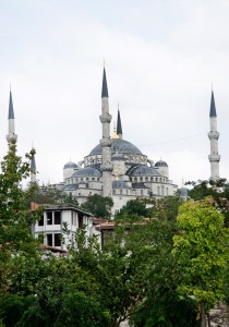 The Blue Mosque, in Istanbul, Turkey