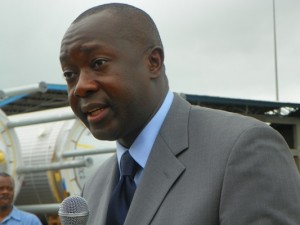 Finance Minister Amara Konneh