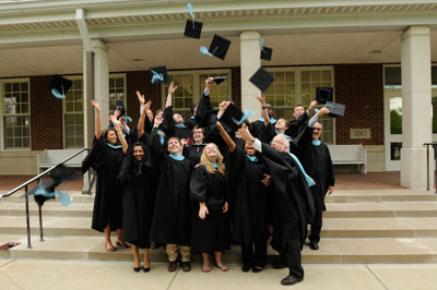 Photo of some happy graduates by Earlham College from Flickr.com
