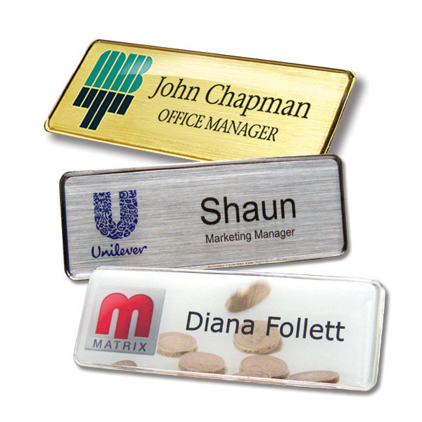Personalised Name Badges - What Purpose Do They Serve? 